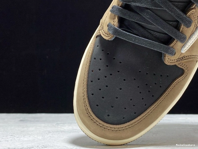MaikeSneakers Low 1 Dark Travis Jordan OG x Air SP CQ4277-001 Mocha Scott 0804